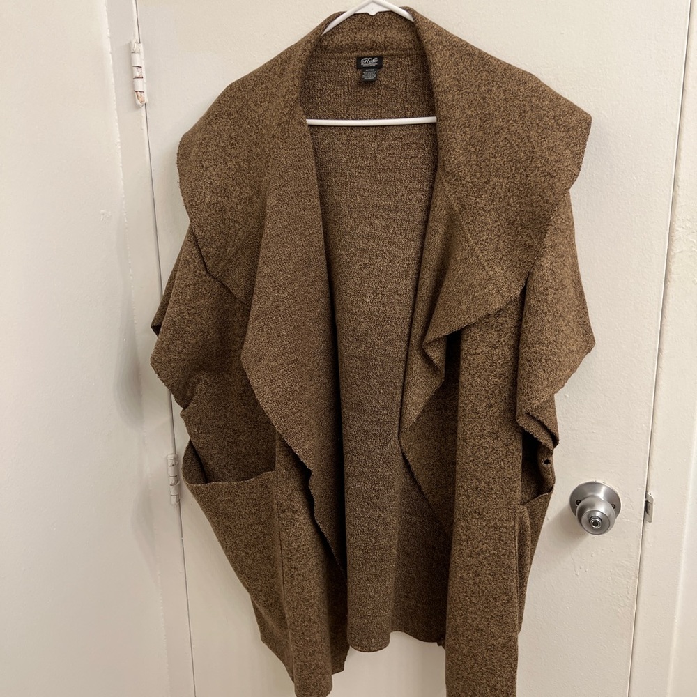 EUC Anthropologie knit open cardigan sweater